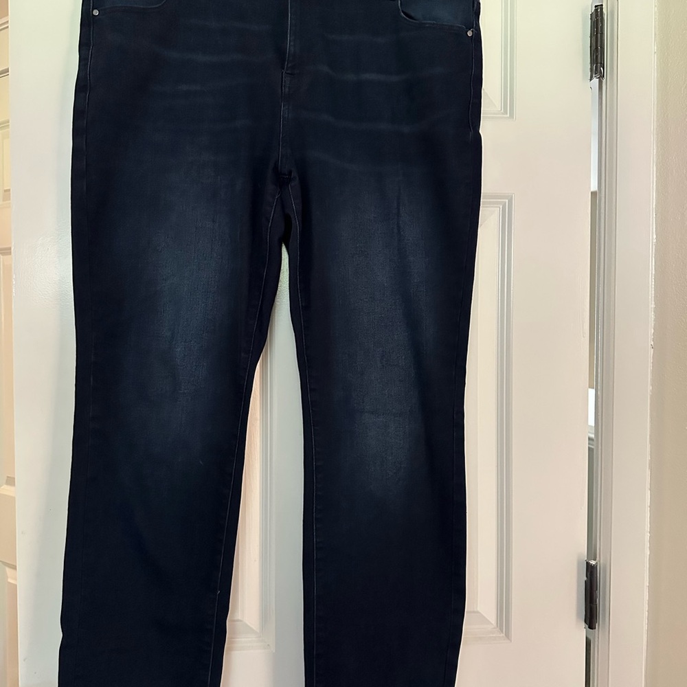 Nine West Dark Blue Denim Jeans size 18